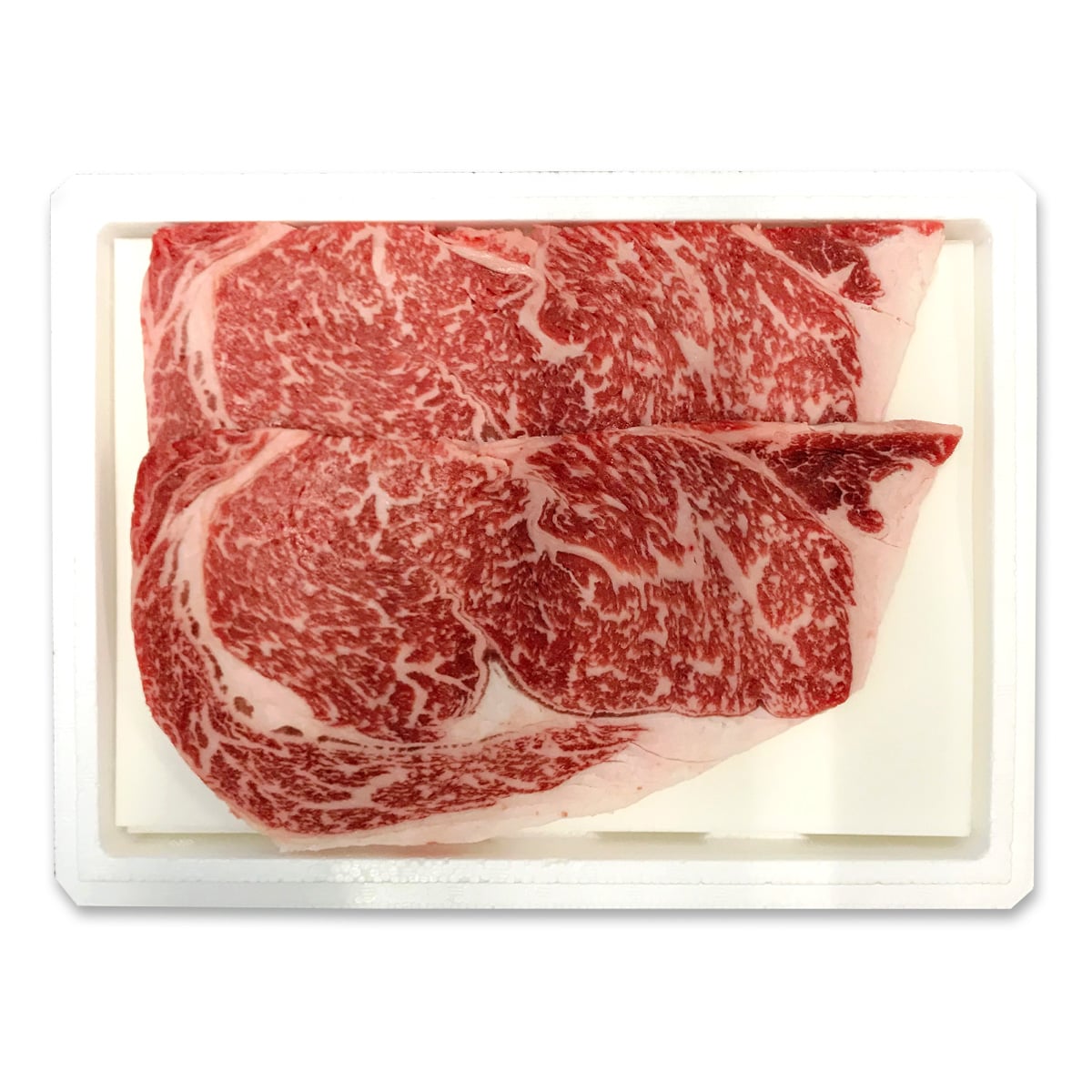 高橋畜産食肉　蔵王牛ロースステーキ〔2枚入、計300g〕