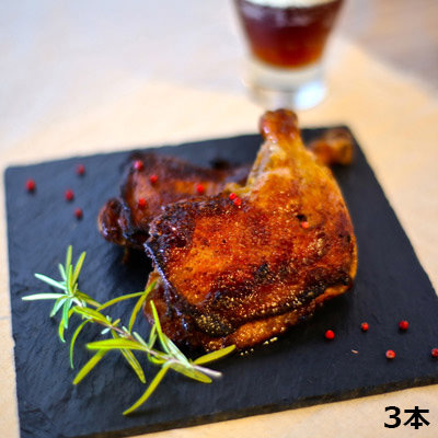 さぬき骨付鶏（若鶏）3本ギフトセット〔骨付鶏240g×3、チキンオイル25g×3〕