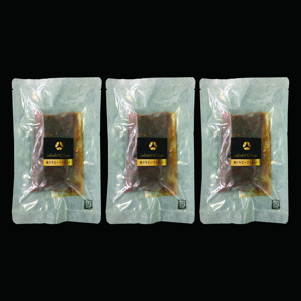 ホテルオークラ 神戸牛ビーフシチュー 〔170g×3〕