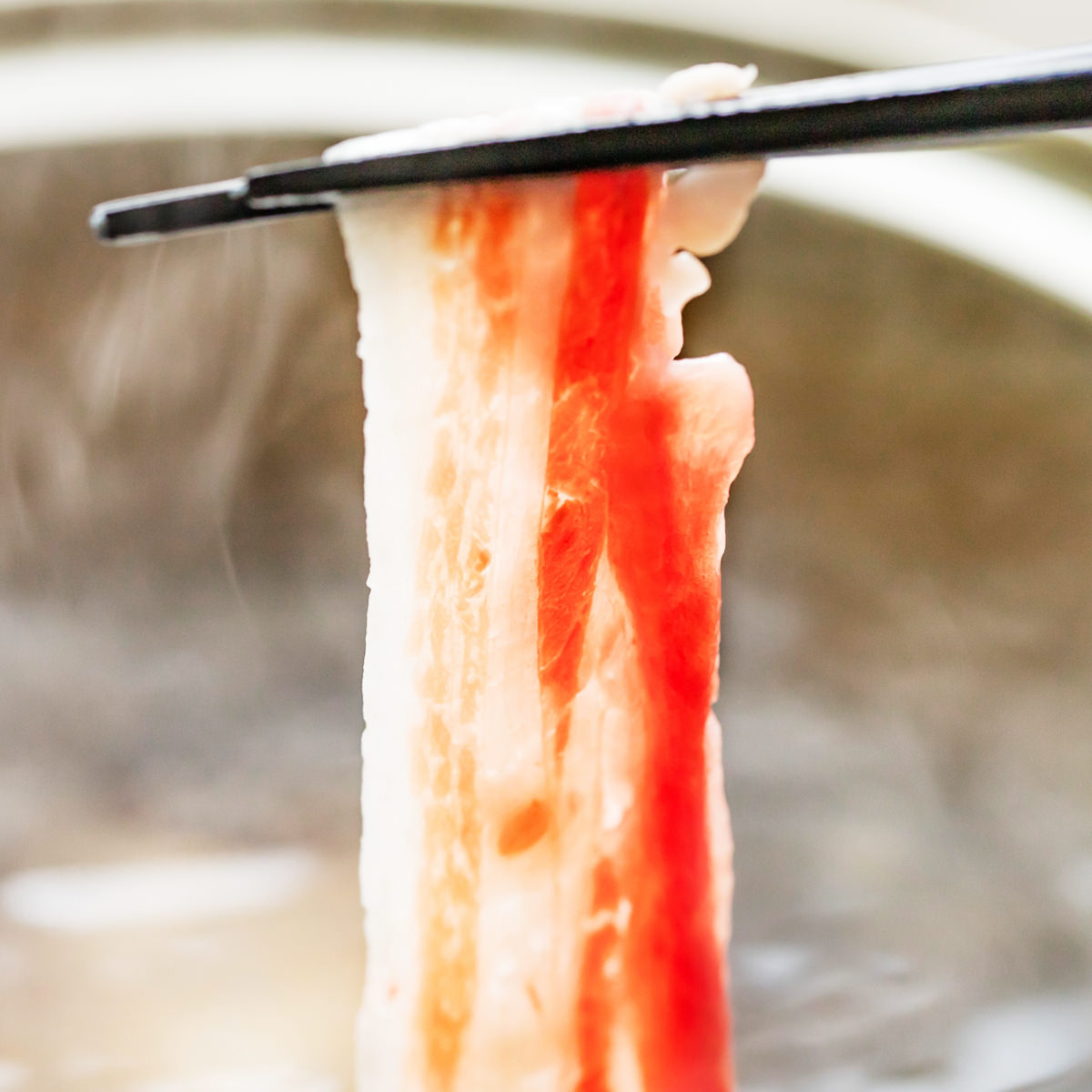 輝ポーク 豚ロース肉 しゃぶしゃぶ用 〔500g〕