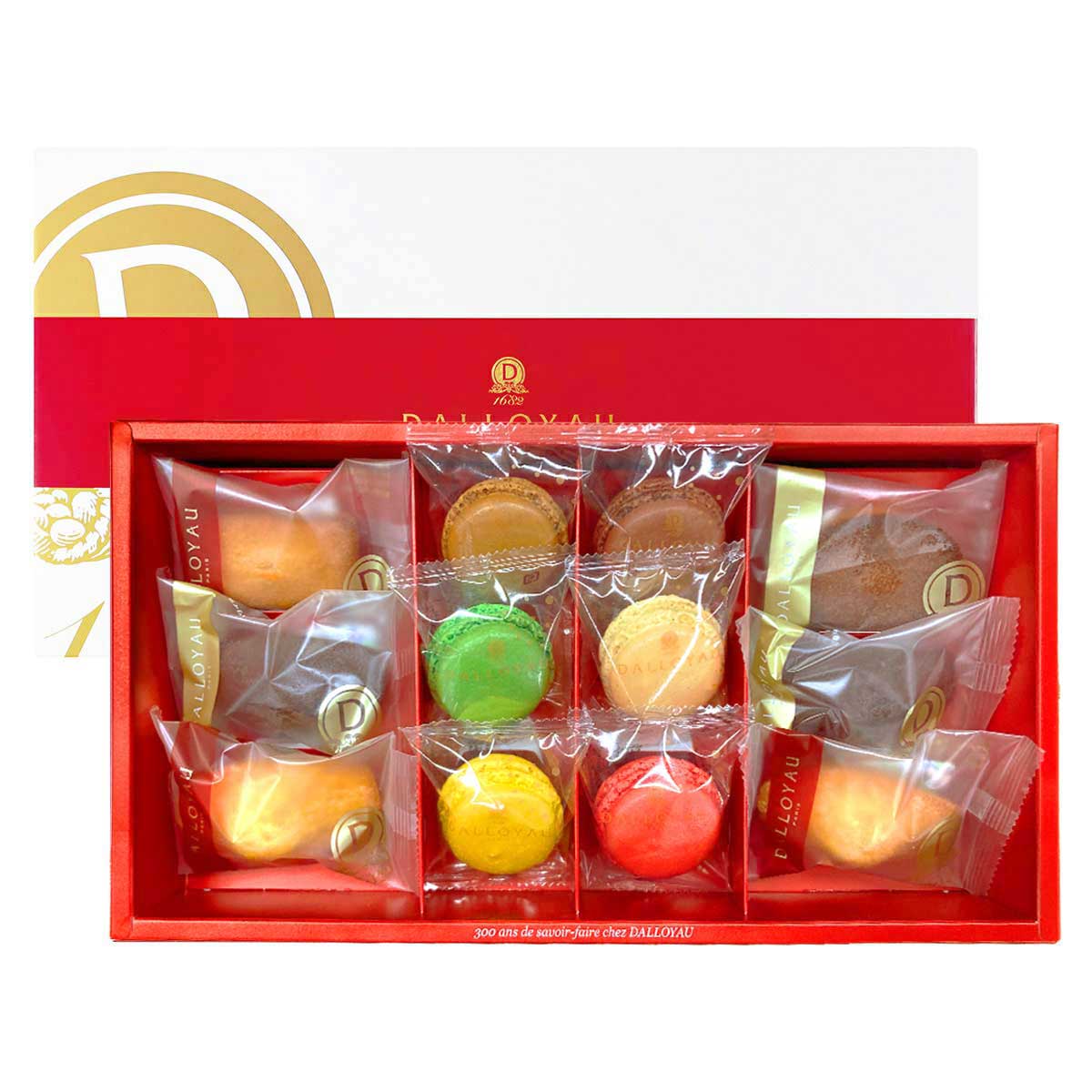 マカロン ドゥミセック 詰合せ 中 〔マカロン6種・焼き菓子4種〕