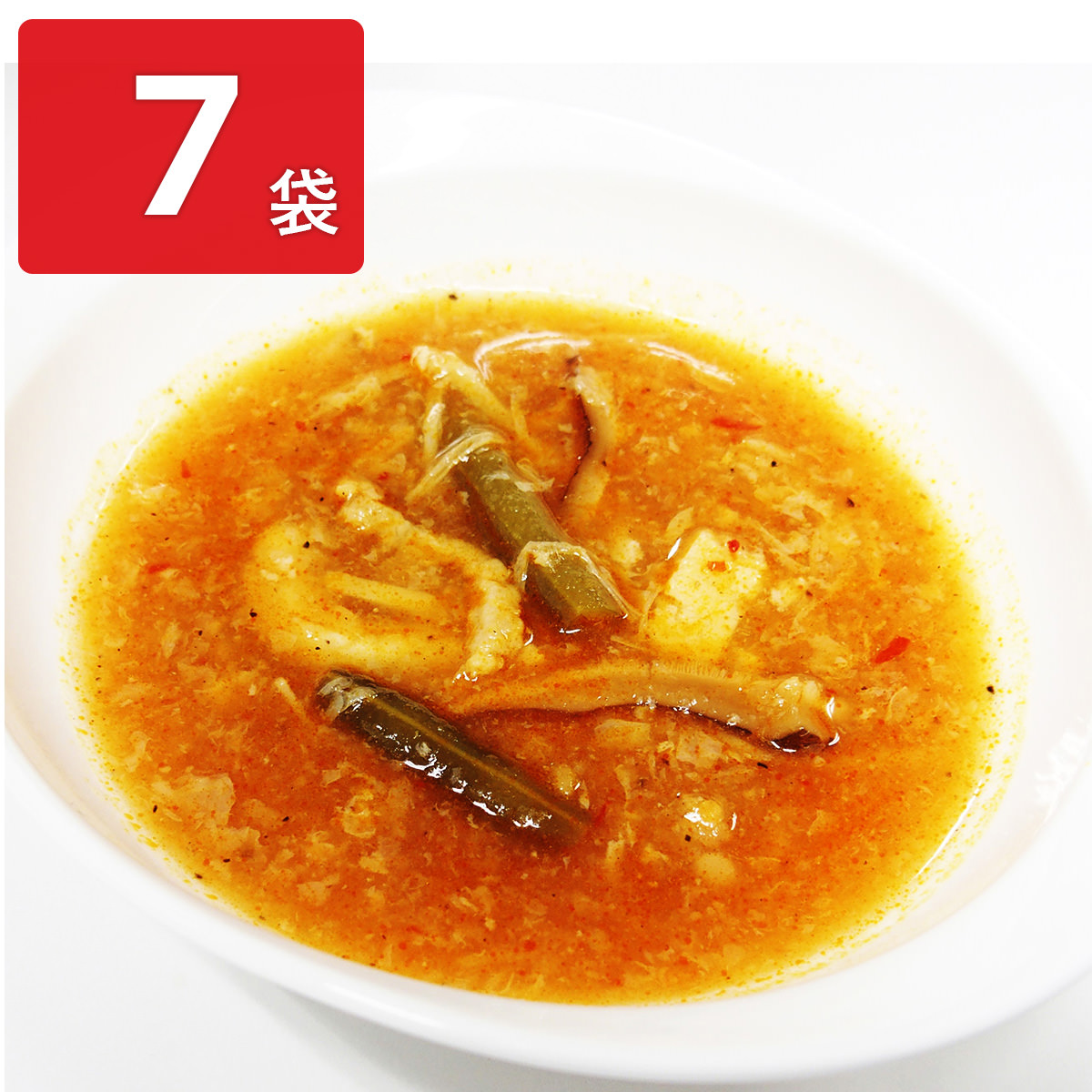 蘭蘭酒家 酸辣湯 〔150g×7〕
