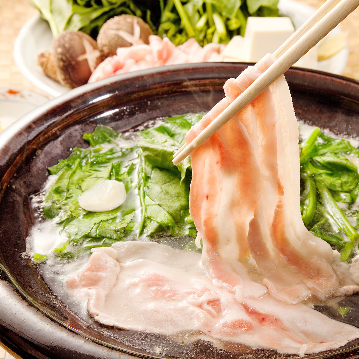 えびすもち豚ローススライス しゃぶしゃぶ用 〔400g〕