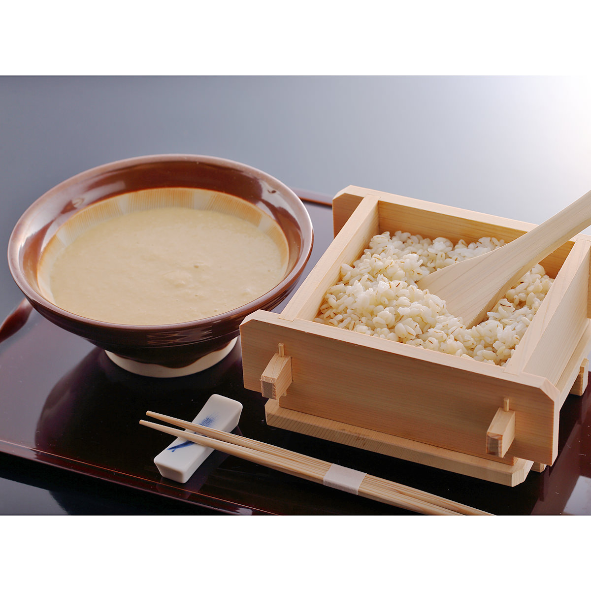 浅草むぎとろ 味付とろろ むぎごはん セット 〔(味付とろろ80g×4・むぎごはん90g×4)×2〕