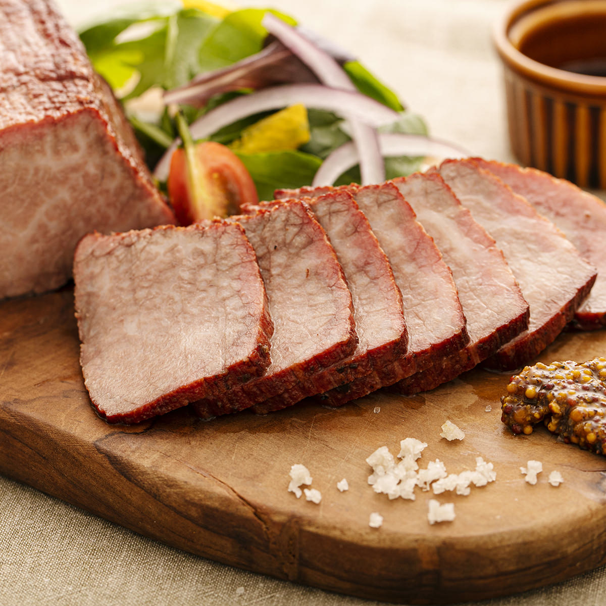 鹿児島県産黒毛和牛 小田牛 ローストビーフ 〔ローストビーフ150g×2・ソース15g・塩5g〕