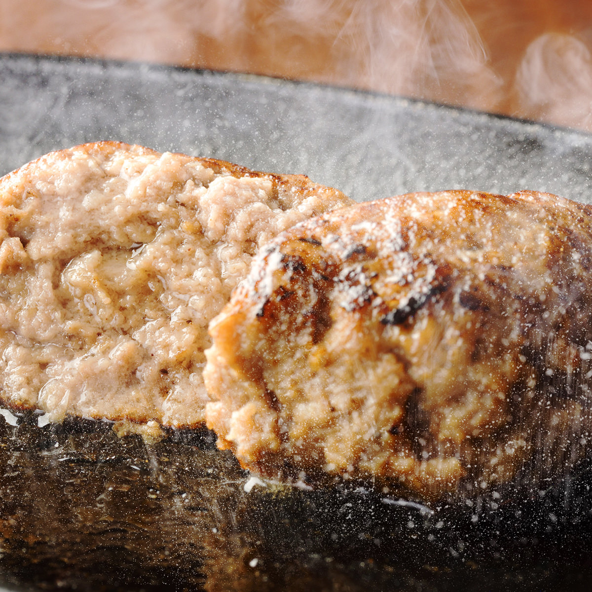 A5 B5 仙台牛100％ ハンバーグ 8個セット 〔120g×8〕