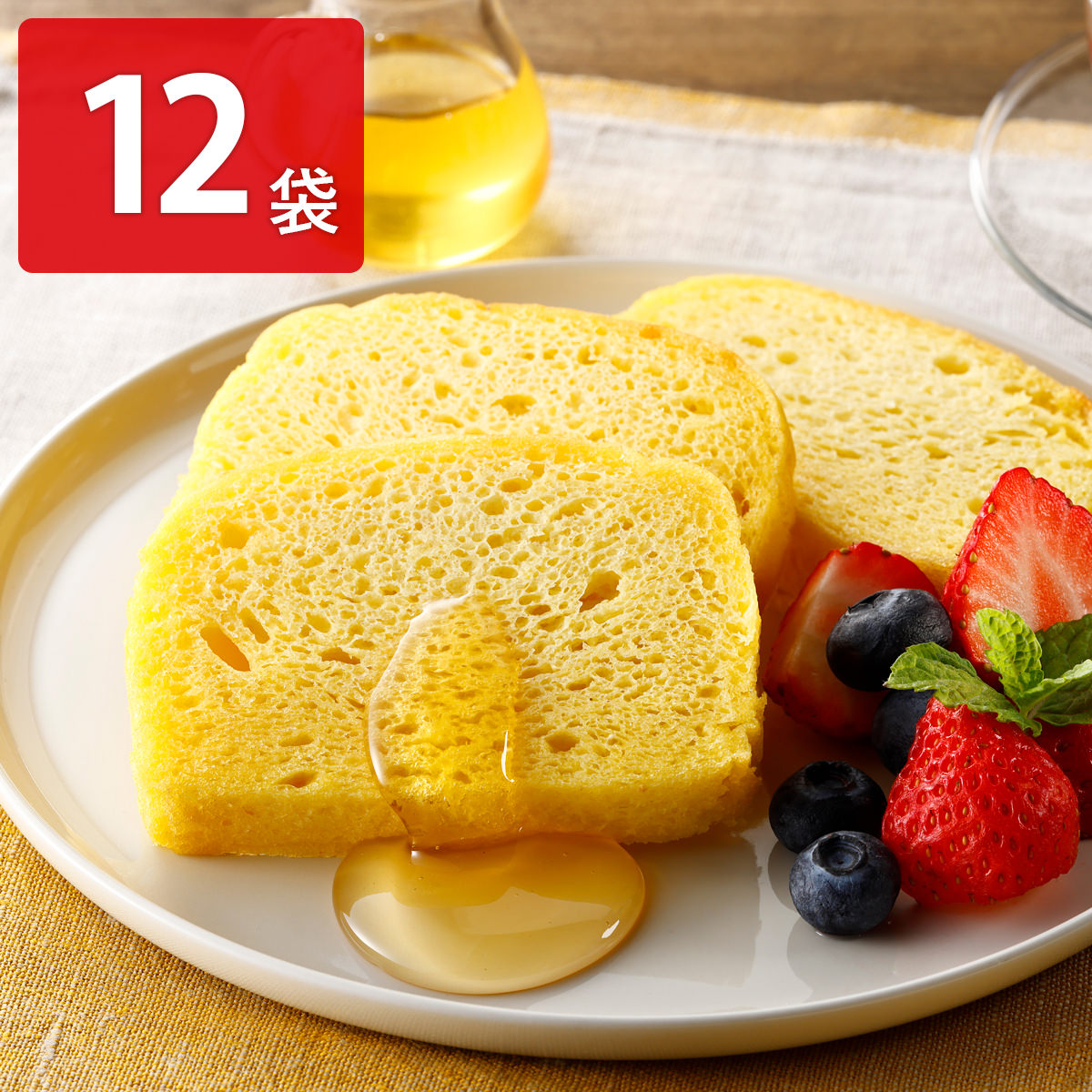 みんなの食卓 米粉のパンケーキ 〔180g(標準枚数8枚)×12〕