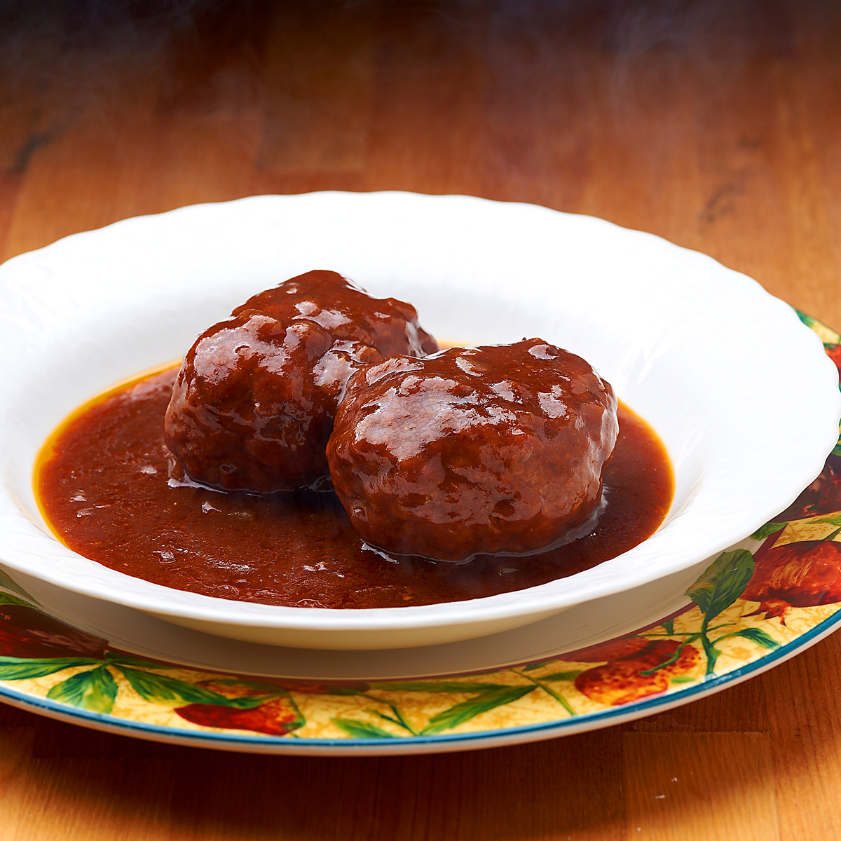 レストラン ノワ・ド・ココ 清水シェフ監修 黒毛和牛入煮込みハンバーグ 〔280g(固形量90g×2、ソース100g)×4〕【北海道・沖縄・離島 お届け不可】