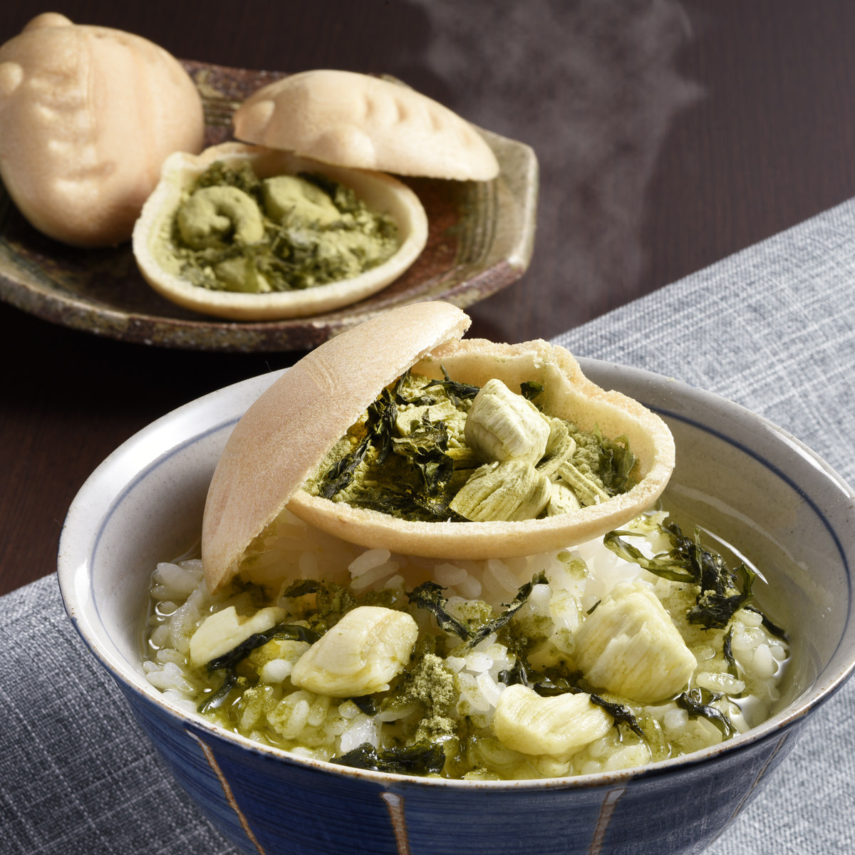 伊勢茶漬け最中 〔あおさ×3・海老×3・貝柱×3〕