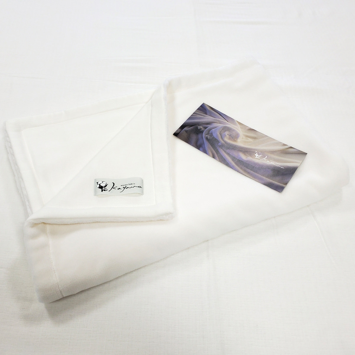 cotton snow ブランケット 〔幅約70cm×長さ100cm〕