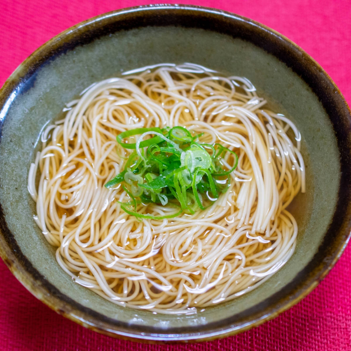 キヨトク にゅうめんあごだしスープセット 6食 〔(麺100g×3)×2、あごだし粉末スープ(10g×2)×3〕