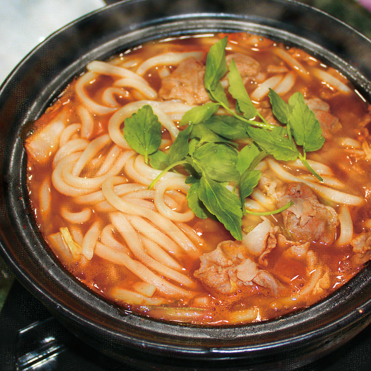 讃岐キムチうどん 〔めん180g×4、添付調味料12g×4〕