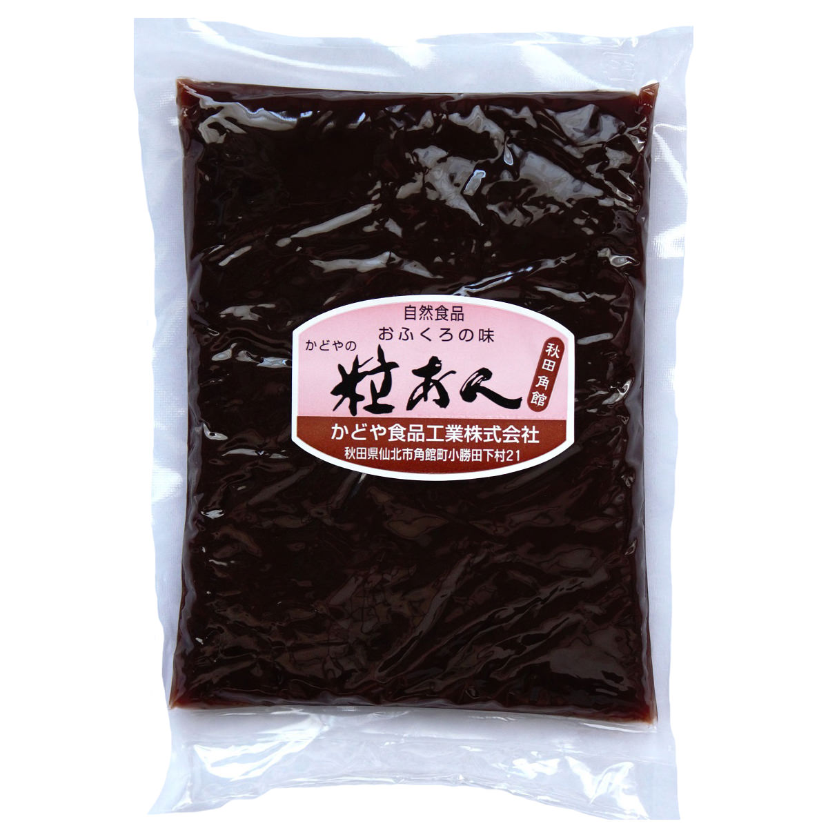 かどや食品 粒あん 3個セット 〔340g×3〕