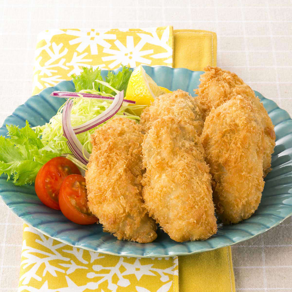 鍛え牡蠣 かきフライ 〔500g×2〕