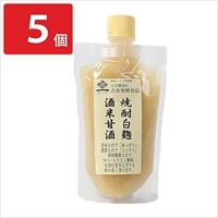 吉市醤油店 焼酎白麹 酒米甘酒 〔180g×5〕
