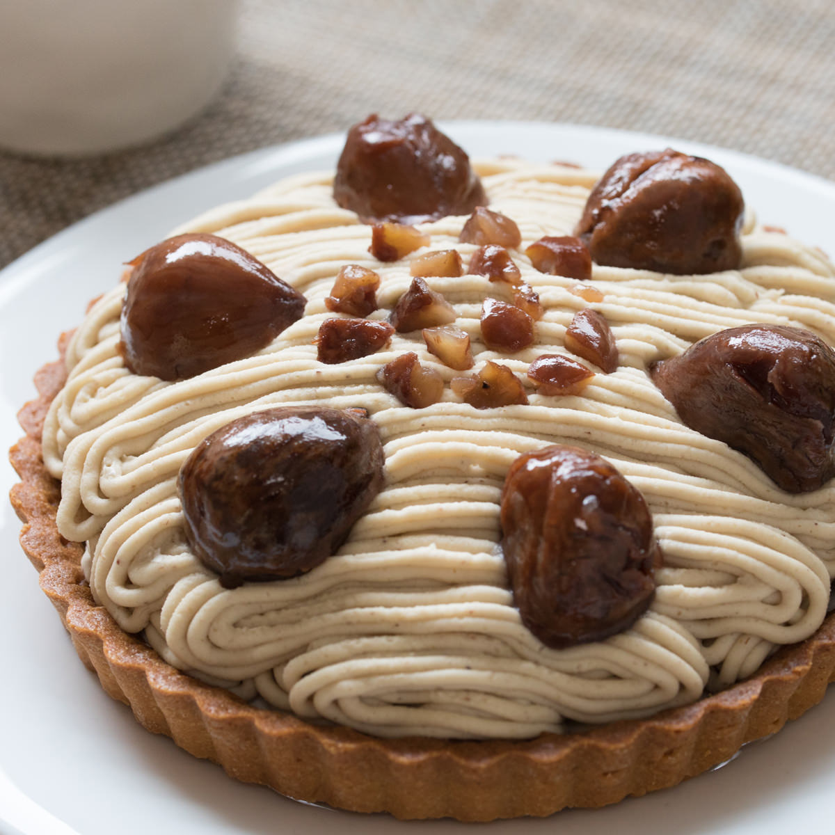 メニークエスト 和栗のモンブランタルト 〔5号(直径約15cm)〕