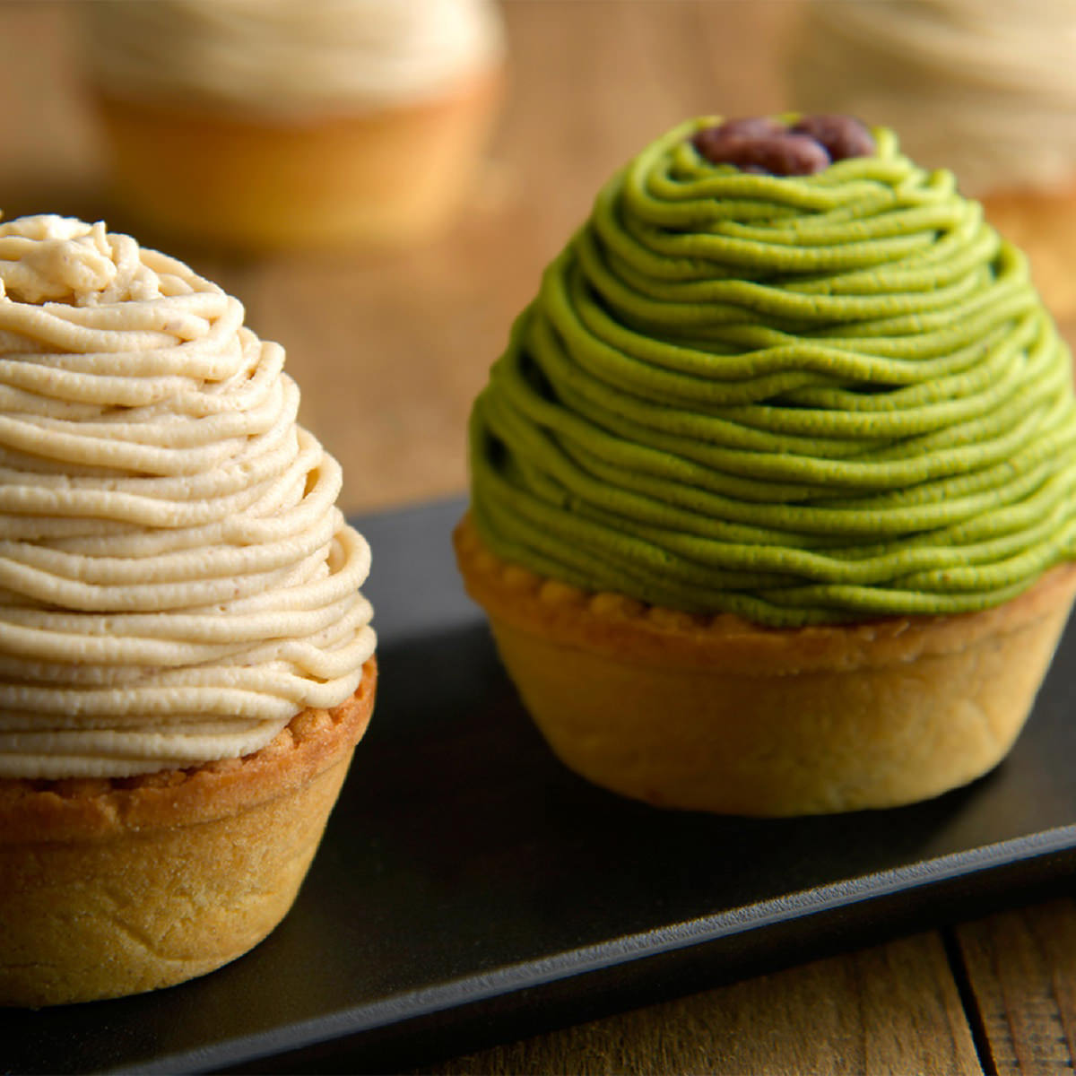 メニークエスト 城川オリジナルモンブラン・抹茶と和栗のモンブラン 〔城川オリジナルモンブラン・抹茶と和栗のモンブラン 各3個〕