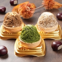 日本茶モンブラン 詰め合わせ 〔ほうじ茶・抹茶・和紅茶〕