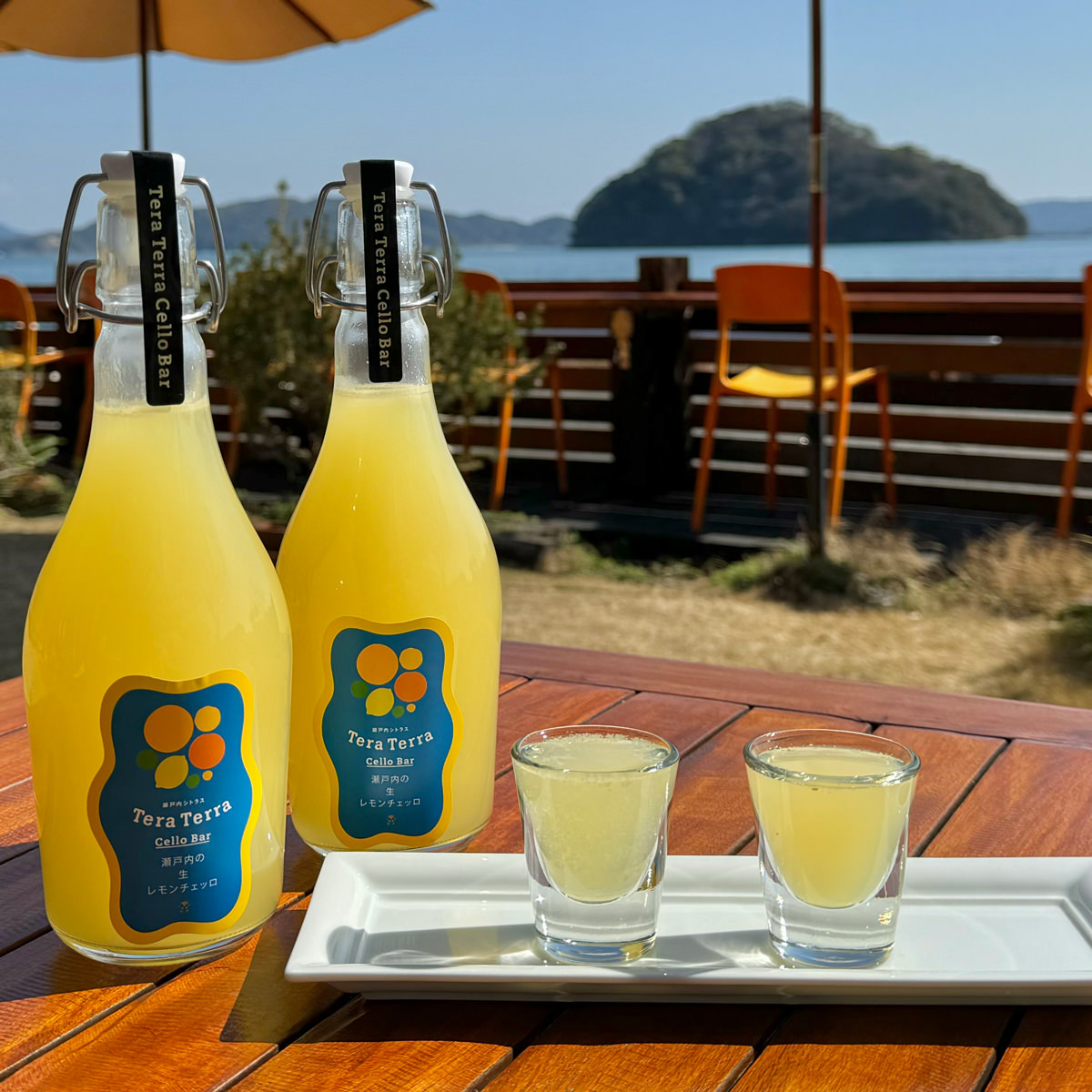 瀬戸内の生レモンチェッロ 〔500ml×2〕