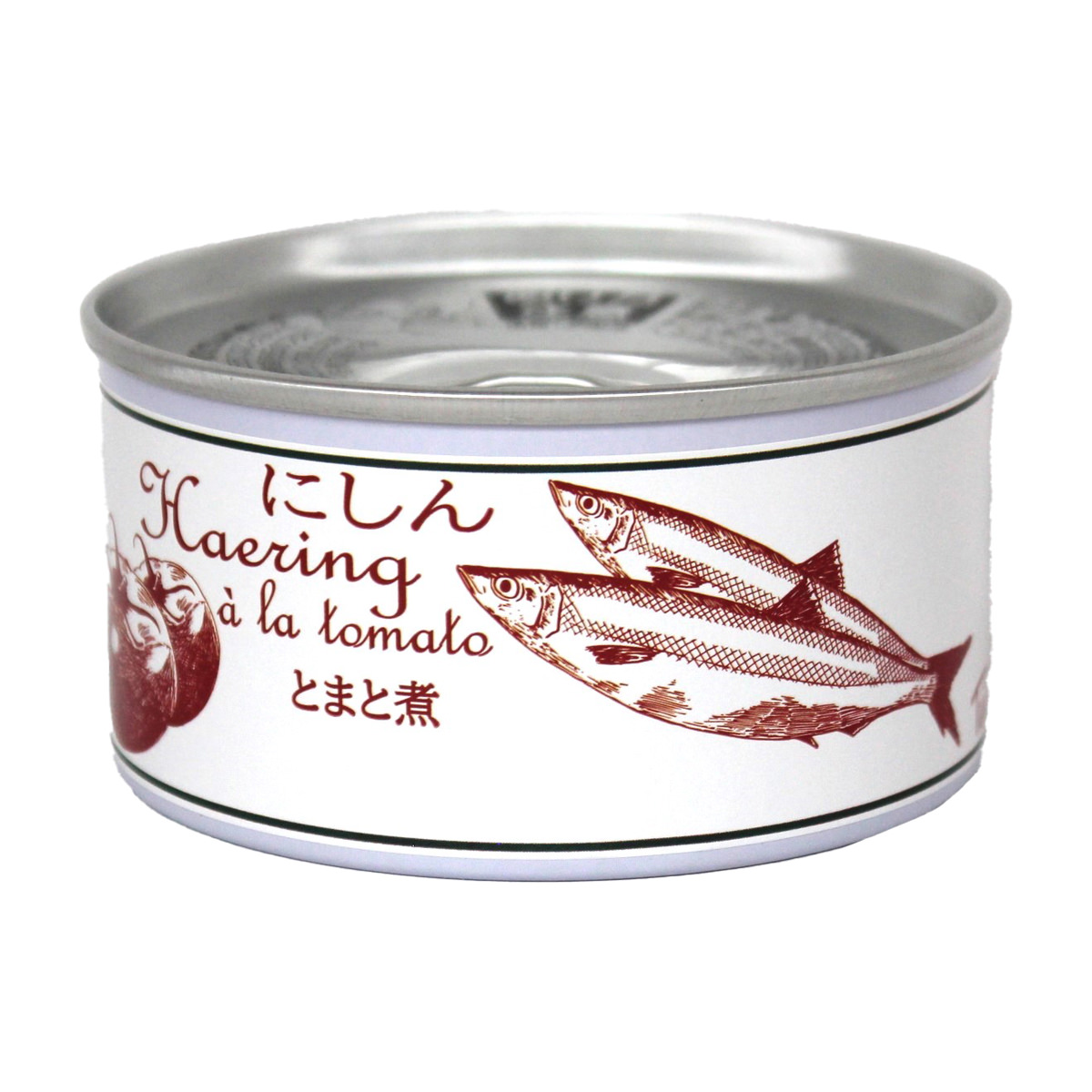 北海道産 にしんトマト煮缶 〔180g×12〕