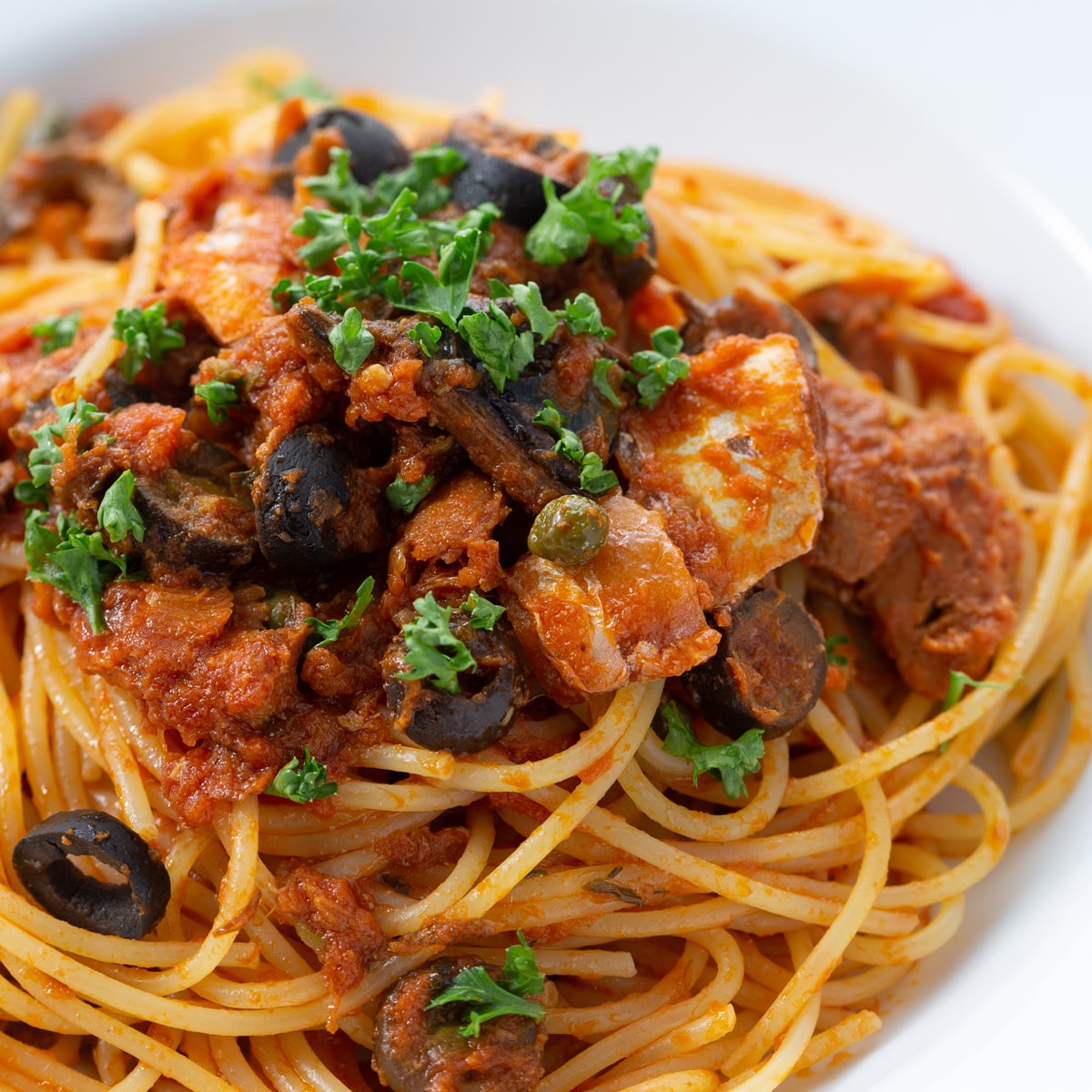 みやぎパスタ紀行 石巻産 金華さばのプッタネスカ 〔150g×2〕