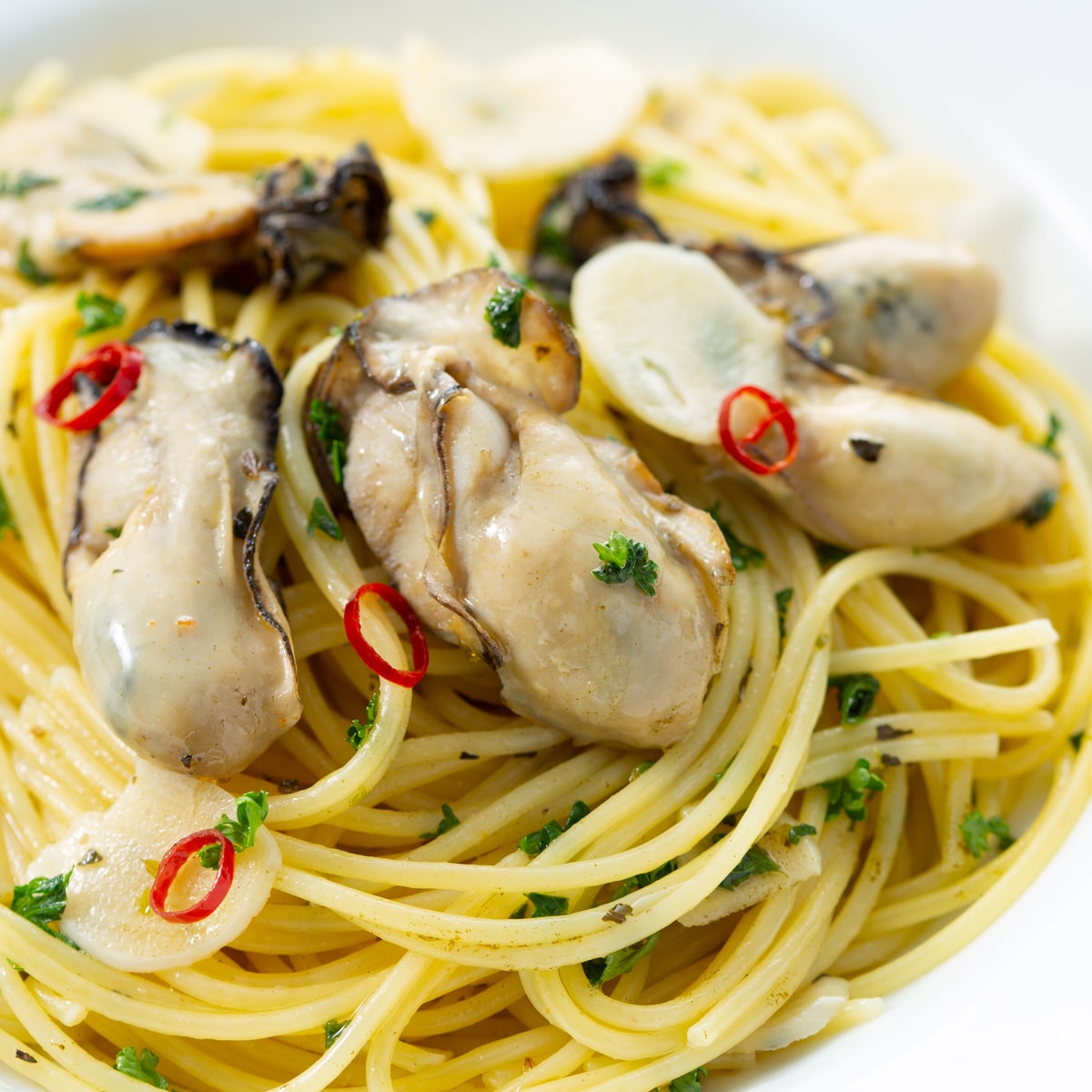 みやぎパスタ紀行 東松島市鳴瀬産 牡蠣のペペロンチーノ 〔165g×2〕