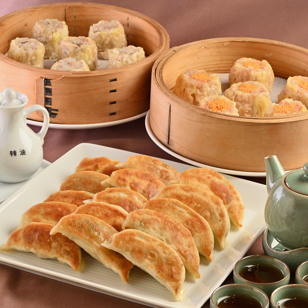 天津飯店 ジャンボ餃子 海老焼売 肉焼売 芙蓉詰合せ 〔特製ジャンボ餃子40g×20、海老焼売40g×6、肉焼売40g×6〕