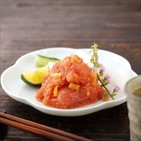 無着色 並切 辛子明太子 ゆず味 紙箱 〔250g×2〕