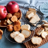 りんごとバター。 3種 ギフトセット M 〔フィナンシェ18g×5、クッキー12g×10、チョコタルト24g×5〕