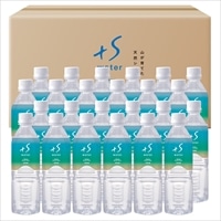 超軟水 シリカ水 +S water 〔500ml×24本〕【北海道・沖縄県・離島 配送不可】