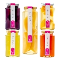 岡山フルーツ コンポート ジュレ ジャム 5種 詰め合わせ 〔フルーツコンポート、フルーツジュレ2種、フルーツジャム2種〕