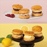 あんバター スコーンサンド ギフトBOX〔小豆3種・檸檬3種 計6個〕