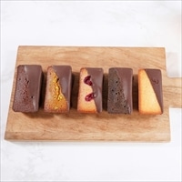 白金ショコラフィナンシェ ミックス〔プレーン・ショコラ・ほうじ茶 ほか全5種〕