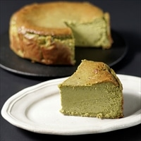 白金ベイクドチーズケーキ 抹茶〔4号(φ12cm)〕