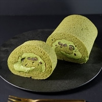 白金プレミアムロールケーキ 抹茶〔幅20cm×奥行8cm×高さ7.7cm〕