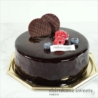 カカオの香りを楽しむプレミアムミロワールショコラ〔5号(φ15cm)〕