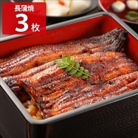 浜名湖うなぎ 鰻の蒲焼 真空パック〔蒲焼×3、たれl×1、山椒×5〕