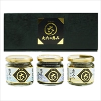 uoya マル六 佐藤水産 丸六の恵み 佃煮 食べ比べセット〔しらす佃煮(青唐辛子・生姜)、のり佃煮〕