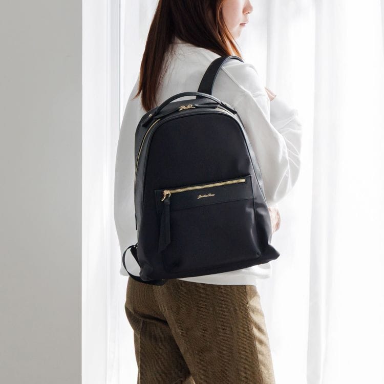 Jewelna Rose ロッティ リュックサック 13.3インチPC 16241 01:ブラック A4/13.3インチPCサイズ