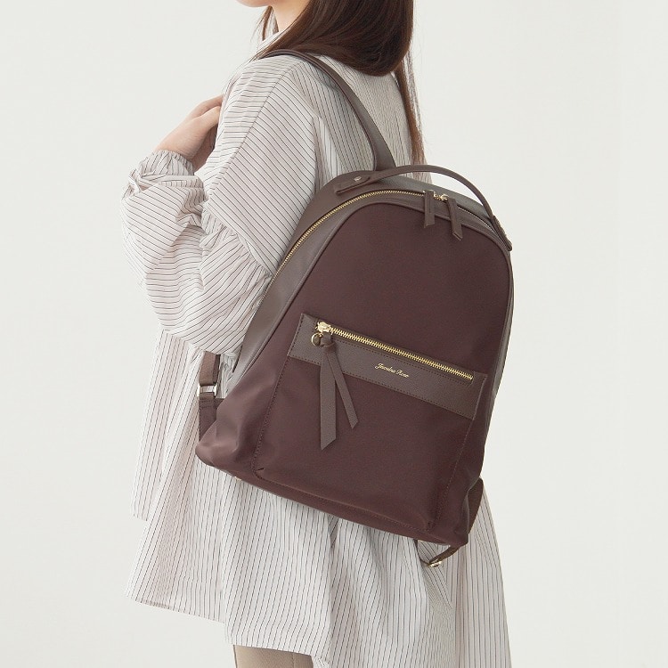 Jewelna Rose ロッティ リュックサック 13.3インチPC 16241 08:ブラウン A4/13.3インチPCサイズ