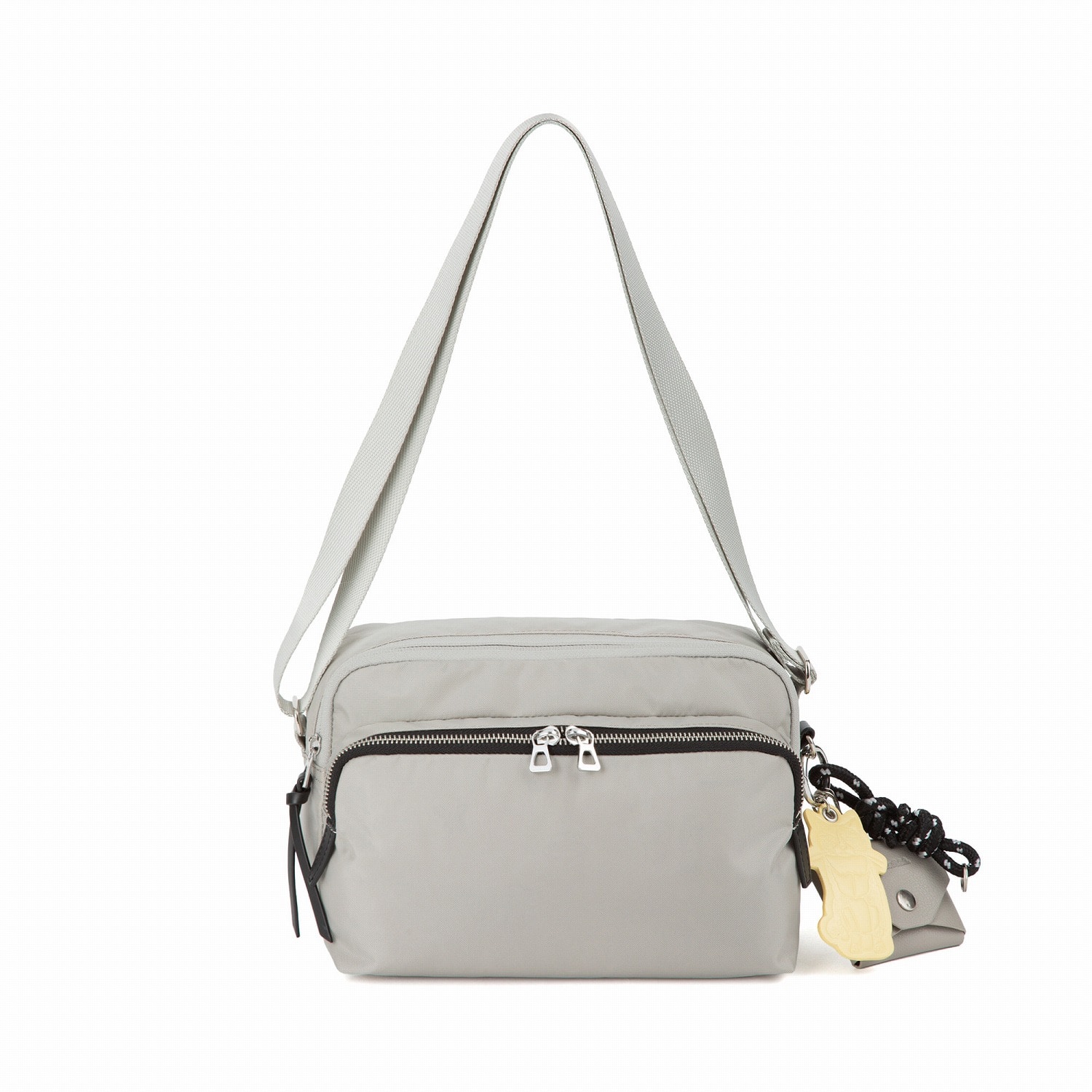 ace./エース HAyU フィカス ショルダーバッグ 横型 19102 06:ライトグレー ショルダーバッグ M