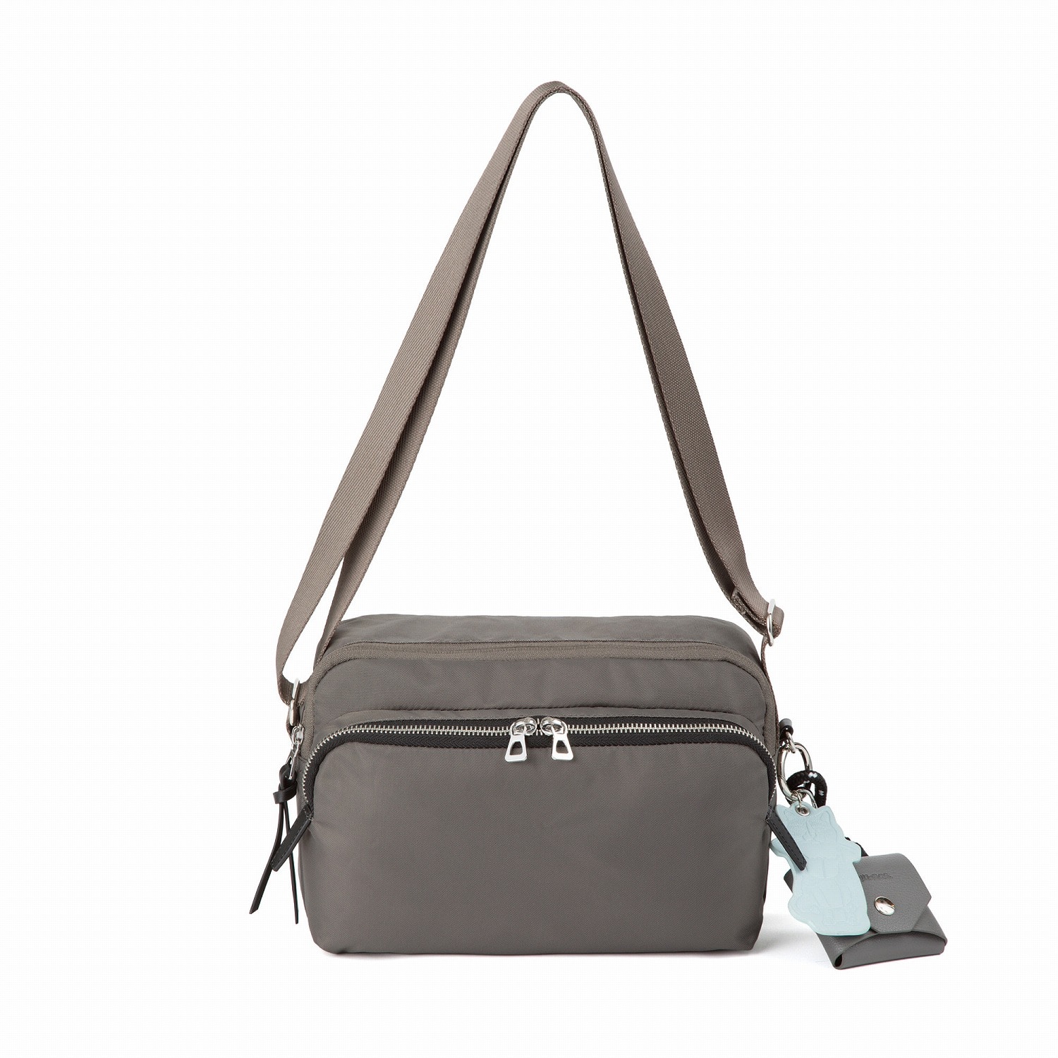 ace./エース HAyU フィカス ショルダーバッグ 横型 19102 09:チャコール ショルダーバッグ M