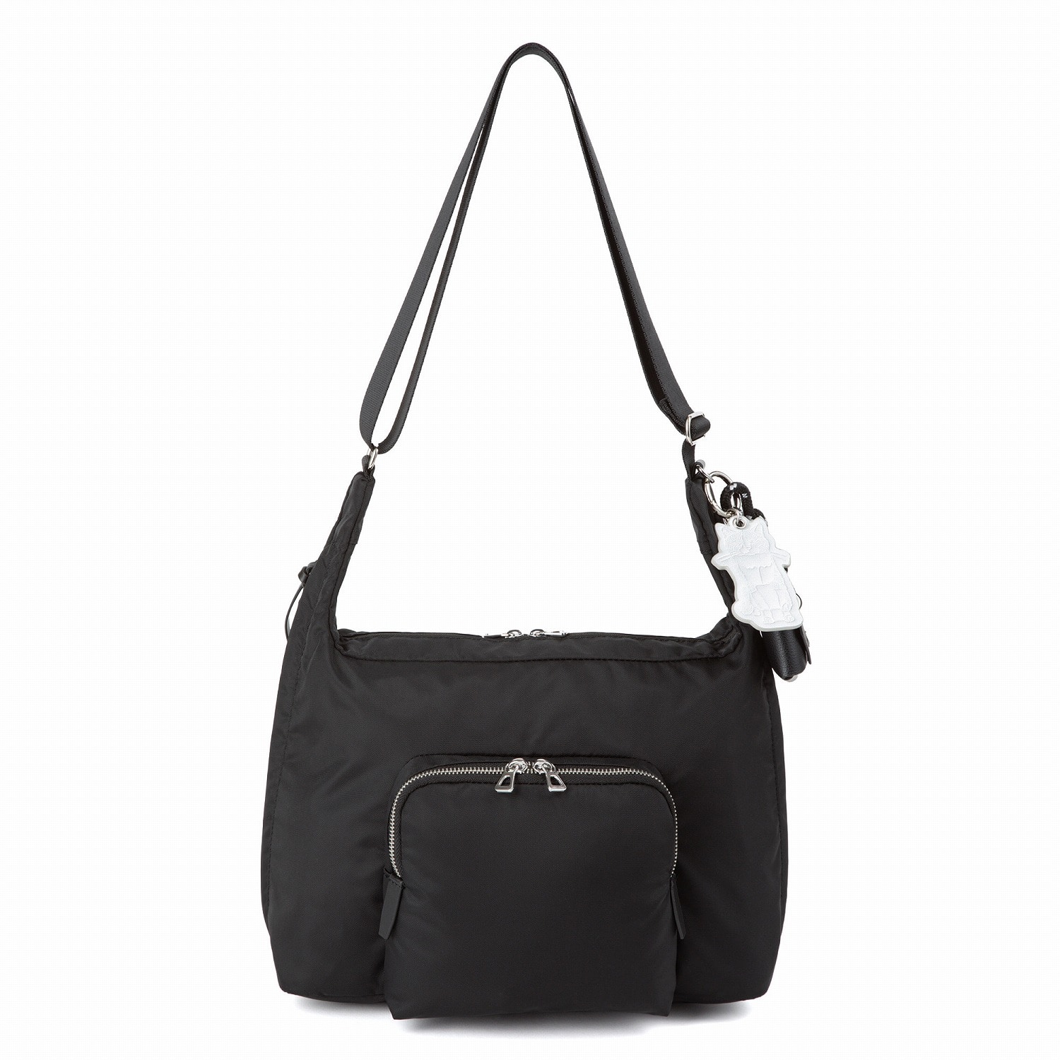 ace./エース HAyU フィカス ショルダーバッグ 19103 01:ブラック ショルダーバッグ L