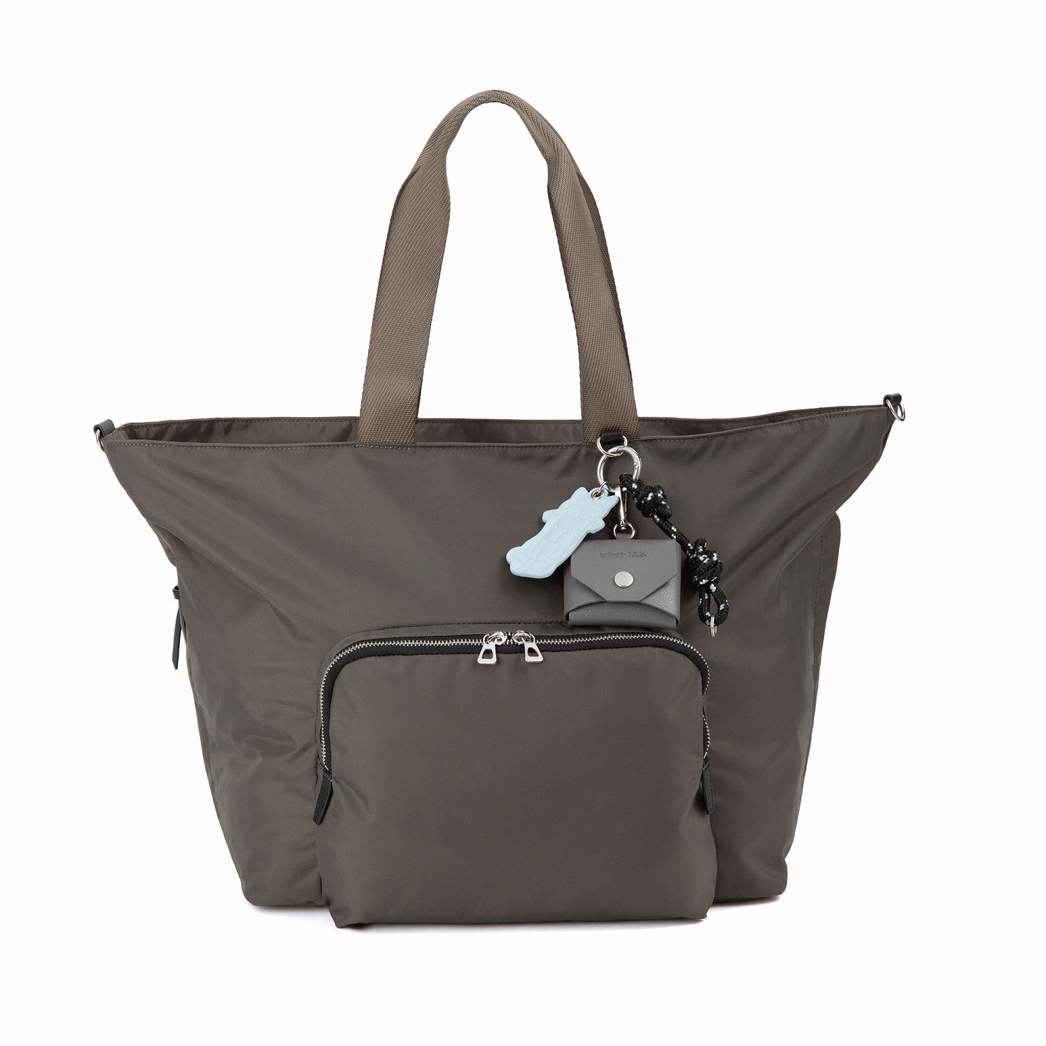 ace./エース HAyU フィカス ボストントートバッグ 19107 06:ライトグレー ボストントートバッグ