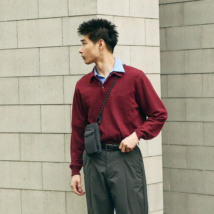 UNTRACK CITY/3LS スマホショルダー 60371 01:ブラック スマホショルダー