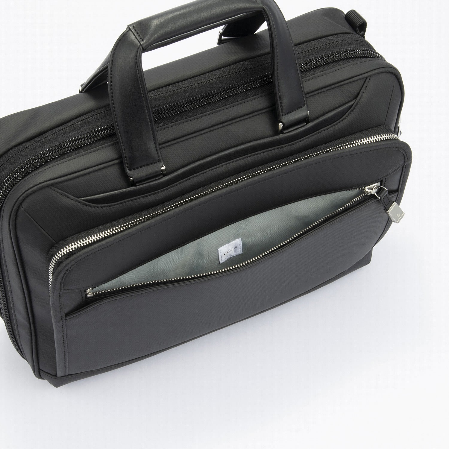 ace./エース EVL-4.0 10th LTD ブリーフ 1気室 A4 14インチPC ビジネスバッグ 68951 03:ネイビー A4ブリーフ/1気室エキスパンダブル/13-17L