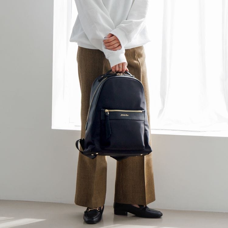 Jewelna Rose ロッティ リュックサック 13.3インチPC 16241 01:ブラック A4/13.3インチPCサイズ