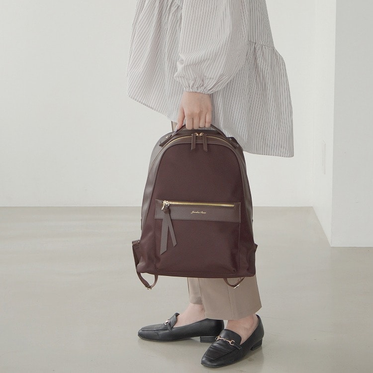 Jewelna Rose ロッティ リュックサック 13.3インチPC 16241 08:ブラウン A4/13.3インチPCサイズ