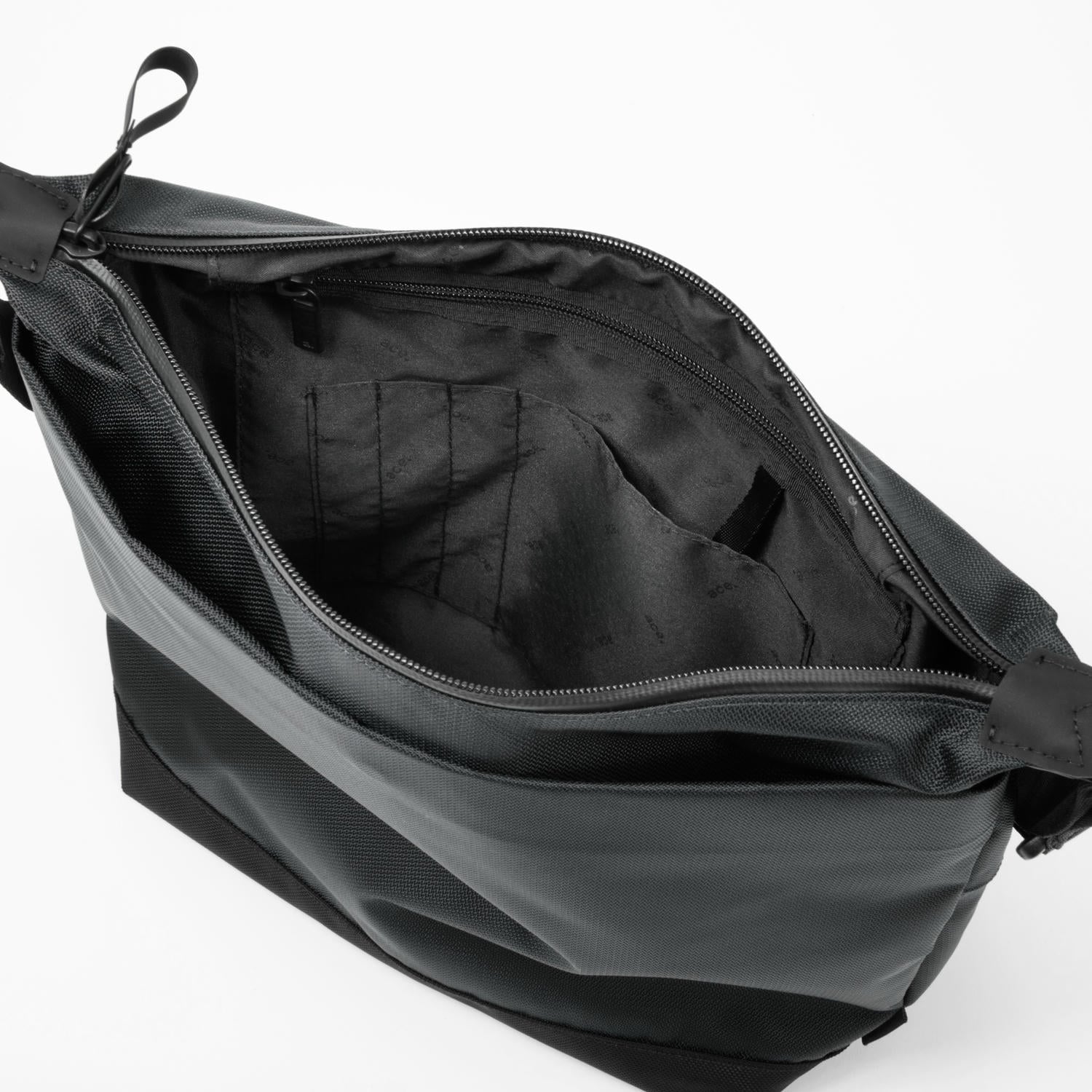 ace./エース ラグマスター2 ショルダーバッグ 耐水 A4ファイル 17767 01:ブラック A4ファイル/10L