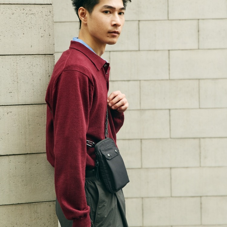 UNTRACK CITY/3LS スマホショルダー 60371 01:ブラック スマホショルダー